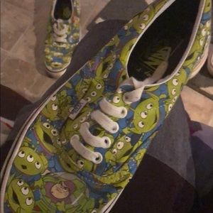Disney vans alien shoes